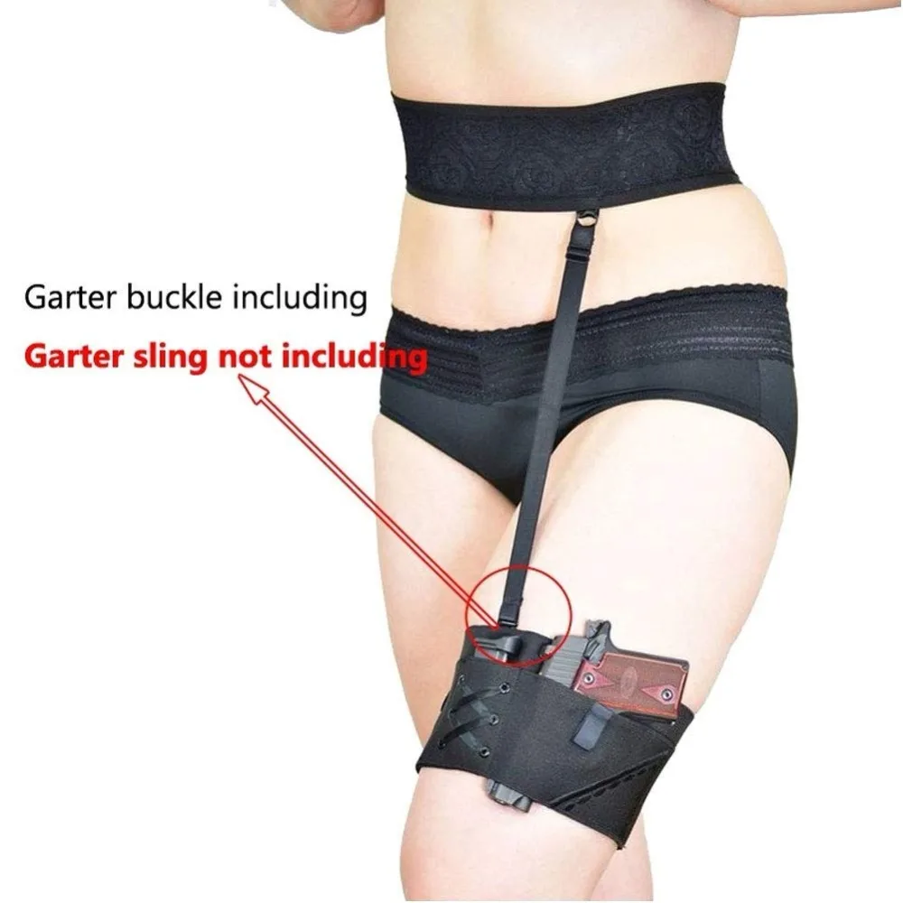 Портативный набедренный женский кобура противоскользящая Регулируемая ножная кобура для пистолета скрытый ножной ремень для переноски подвязки