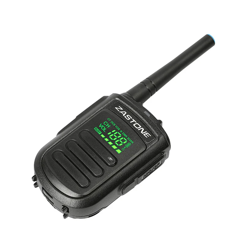 ZASTONE Mini9 + DMR цифровая аналоговая мини рация 2 Вт UHF 400 470 МГц 1500 мАч портативные