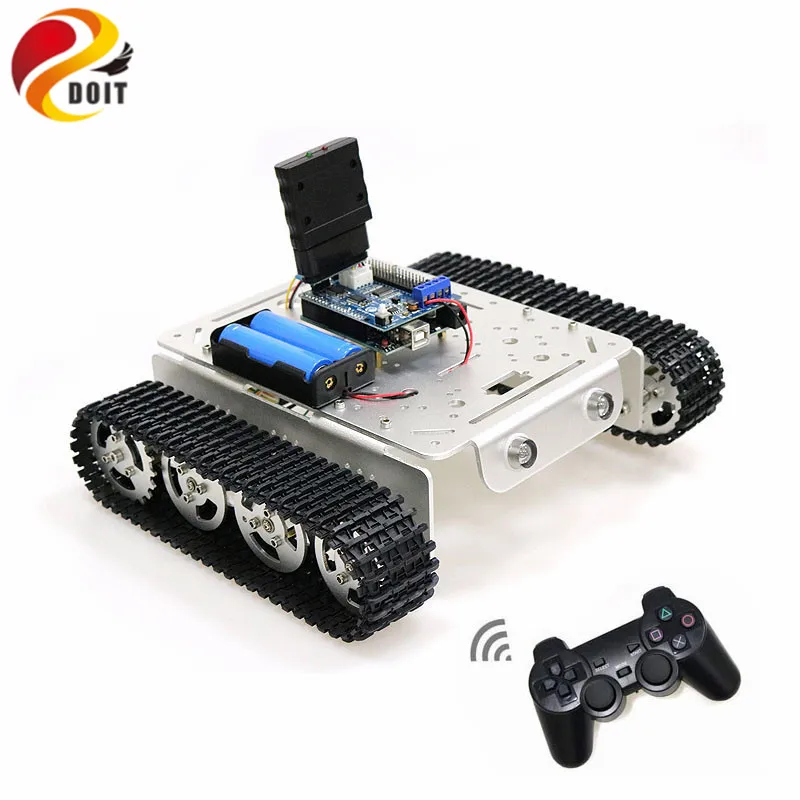 T200 ручка/Bluetooth/Wi Fi RC управляемый робот танк шасси автомобильный комплект для Arduino