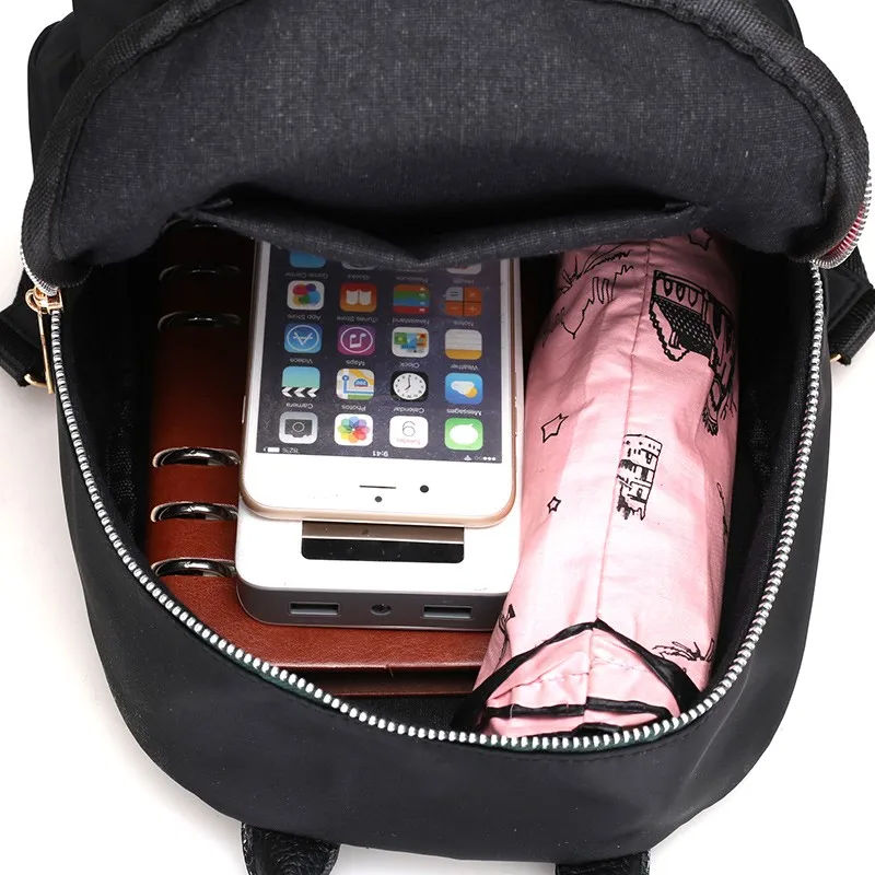 2018 Time-limited Sale Oxford Women Solid Zipper Mochila Feminina Mochilas Wei's Soft Leather Backpack Female B-nvbm6925 | Багаж и