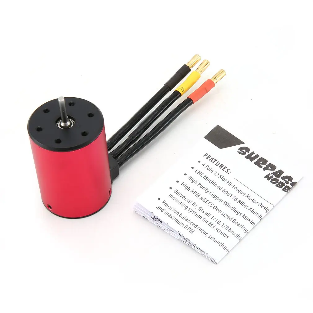 SURPASSHOBBY KK 4068 2050KV бесщеточный двигатель для GTR/Lexus 1:8 2 S 3 4S RC Drift Racing внедорожный