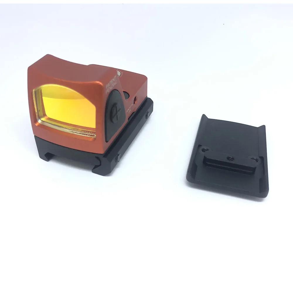 Коллиматор MAGORUI Mini RMR прицел с красной точкой ручной пистолет винтовка для