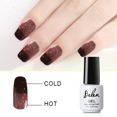 Belen 7 мл УФ-гель для ногтей Nagellak гель-лаки Полупостоянный Хамелеон УФ-лак для ногтей Гель-лак гель-клей для ногтей - Цвет: 9044