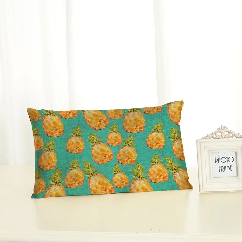 Персонализированные чехлы на подушки с рисунком ананаса модные креативные