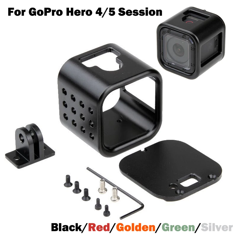 Защитный чехол Go Pro Hero4 для GoPro Hero 4/5 алюминиевый сплав с ЧПУ|Чехлы экшн-камер| |
