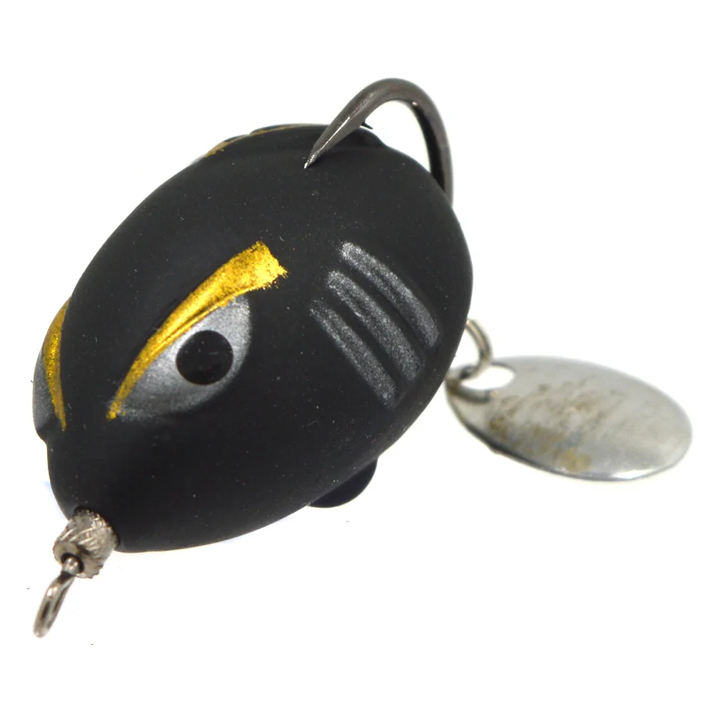 

7 colors Anger bird Soft Frog Fishing Lures 5g 35mm Snakehead Top Water Fishing Baits With Hook