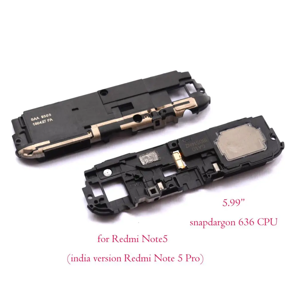 Новый оригинальный протестированный громкоговоритель Buzzer Ringer для Xiaomi Redmi Note 5