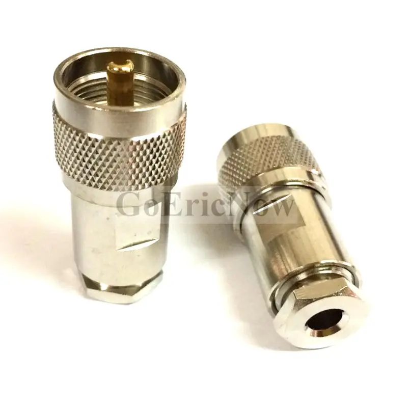 4 шт. RF коаксиальный комплект UHF M SL16 штекер для-3 RG58 RG142 RG400 Кабельный разъем |