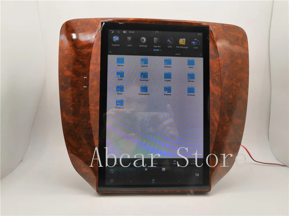 12,1 ''Tesla стиль Android 8,1 автомобильный dvd-плеер gps навигация для GMC Yukon 2007-2012 стерео радио магнитофон PX6 CARPLAY ips