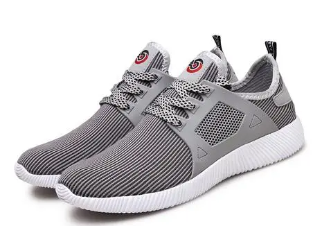 New 2017 Men Casual Shoes summer Mens Trainers Mesh Breathable Flats Walking Zapatillas Hombre Male | Обувь