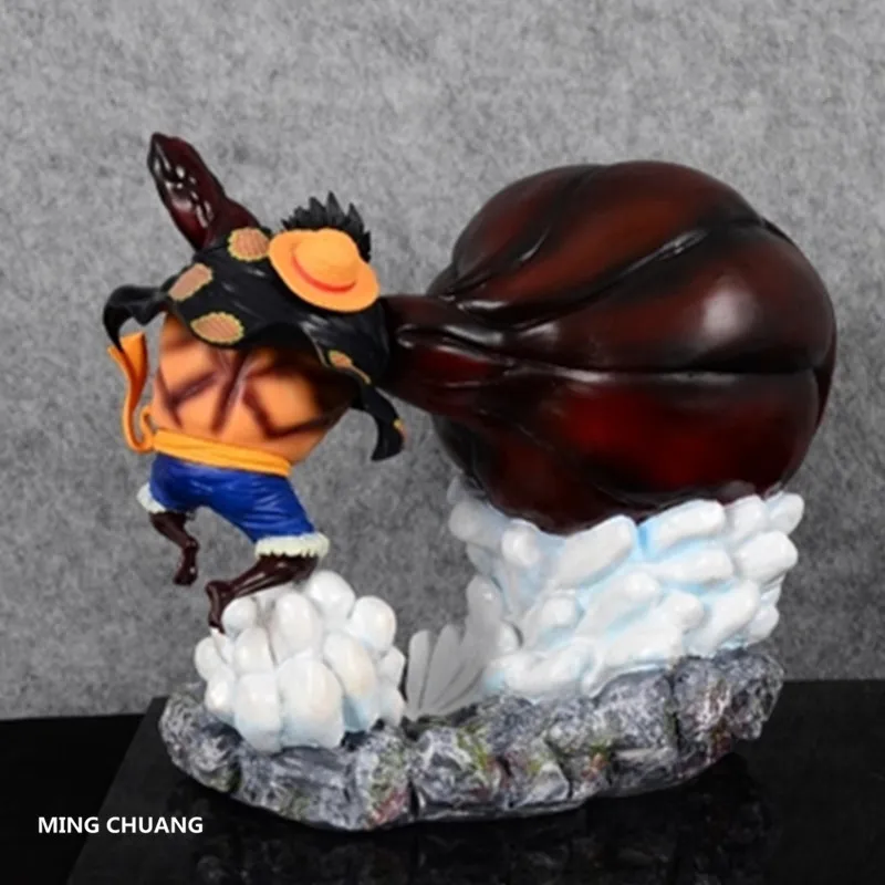 Цельная статуя обезьянка D. Luffy грудь соломенная шляпа Пираты полный длинный