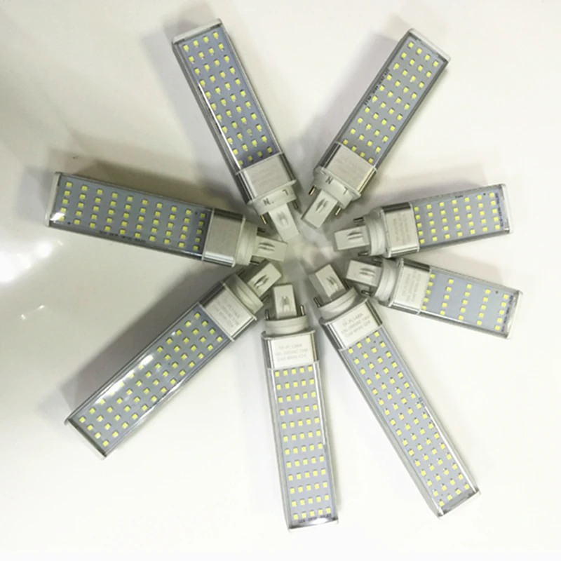 G24d 1 g24d 2 g24 Светодиодная лампа 5 Вт 7 9 11 12 13 Lampara Bombillas PL SMD2835 штепсельная AC110V/220 В 85 265 в