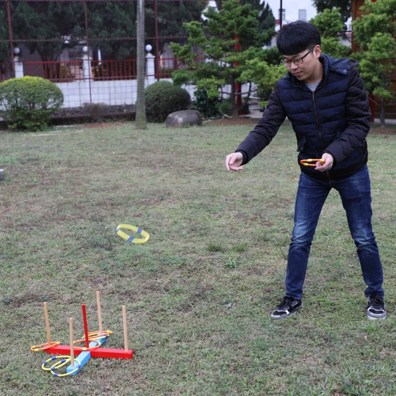 

2018 New Arrival Outdoor Camping Equipment Loop Game Multi Tool Family Kids and Parents Outdoor Game Tool