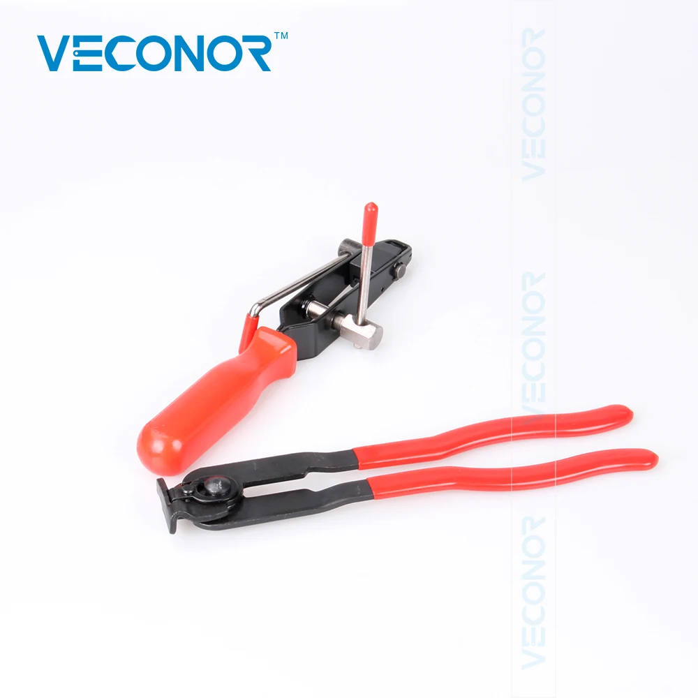 2 шт./компл. CV инструмент для обвязки зажим шнура металлический ручной красный +
