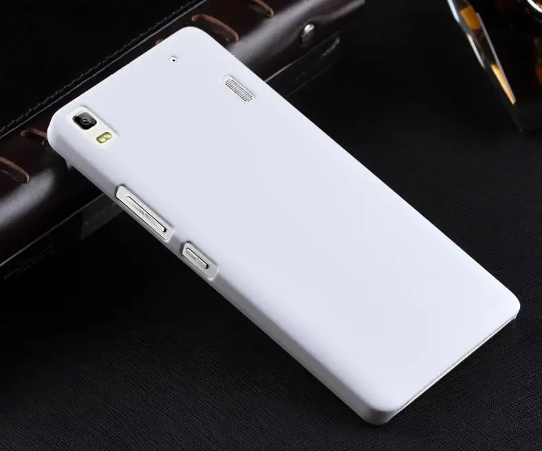 Для lenovo K3 Note A7000 резиновый матовый кожаный чехол для lenovo Vibe K3 K4 Note A7010 K5 Note A6020 матовый защитный задний чехол s - Цвет: Белый