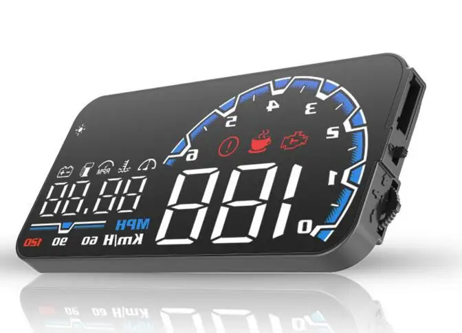 2018 Новинка! Автомобилей HUD Head Up Дисплей OBD II проектор Digital Light ускорения