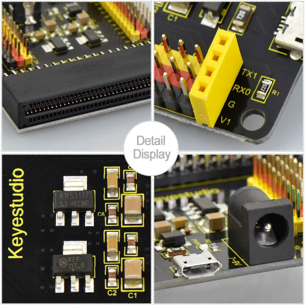 Сенсорный экран Keyestudio V2 для BBC Micro:Bit|Интегральные схемы| |