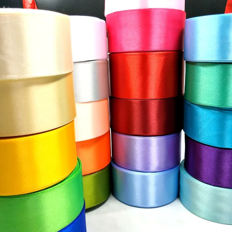 5 meters 1-1/2&quot (40mm) ribbons Lots Colors Solid Color Satin Ribbons Wedding Decorative Gift Box Wrapping Belt DIY Crafts 005 | Дом и сад