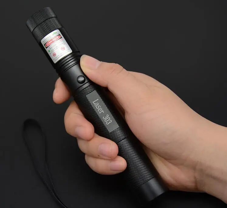 Hot! Green Laser pointer 100000m 532nm Flashlight Lazer burning SD Lasers 303 presenter Burn Matches &amp Light Cigarette+Safe key |