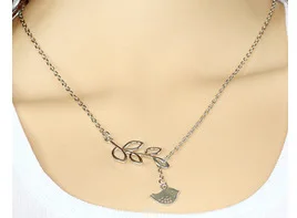 Лидер продаж модное ожерелье с посеребренным покрытием восемь форм птица Сова