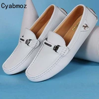 men shoes clear warehouse orange size 42 soft moccasins men loafers flats driving peas shoes fashion buckle casual shoes