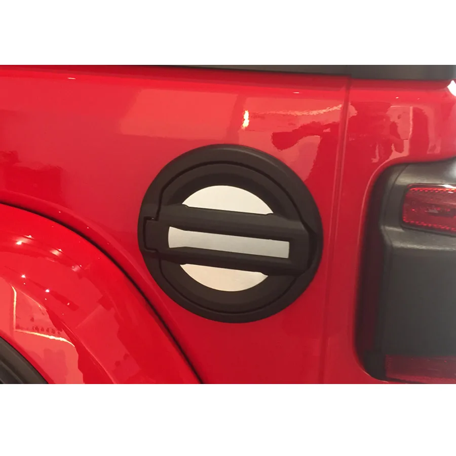 YAQUICKA 3Pcs/set Aluminum Alloy Car Fuel Oil Tank Cover Cap Decoration Stickers Styling For Jeep Wrangler JL 2018+ Trim | Автомобили и