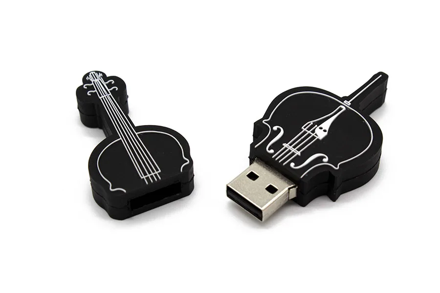 BiNFUL 10 стилей Музыкальные инструменты модель флешки 4 ГБ 16 ГБ 32 ГБ 64 ГБ USB флэш-накопитель скрипка/пианино/гитара