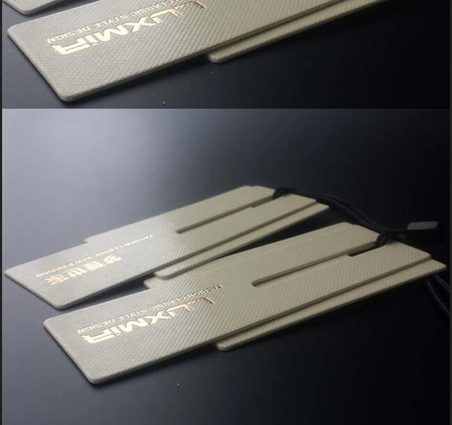 Бесплатная высечка под заказ золотые серебряные штамповки фольга бирки для