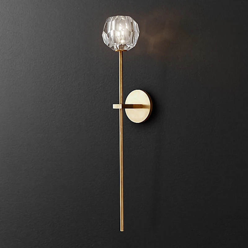 Хрустальная настенная лампа Современная Скандинавская Роскошная