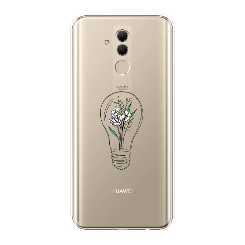 Чехол для телефона Huawei Mate 9 10 20 Pro силиконовый чехол с художественными цветами