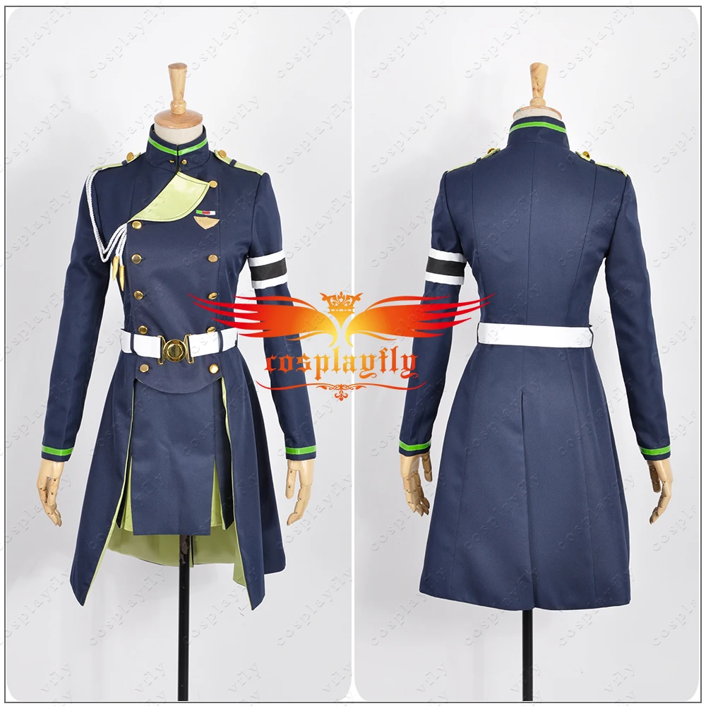 Последний Серафим Yukimi Shigure костюм для косплея с париком Pigtail Custom Взрослый