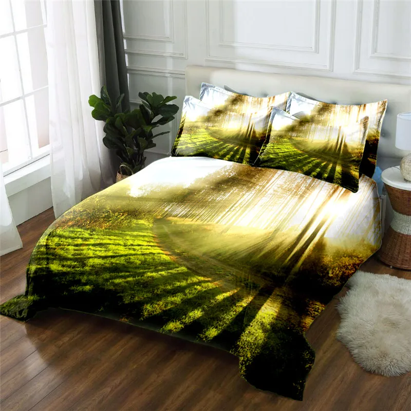 4 шт. Комплект постельного белья из микрофибры с 3D принтом|bed sheet|duvet cover setbedding set |