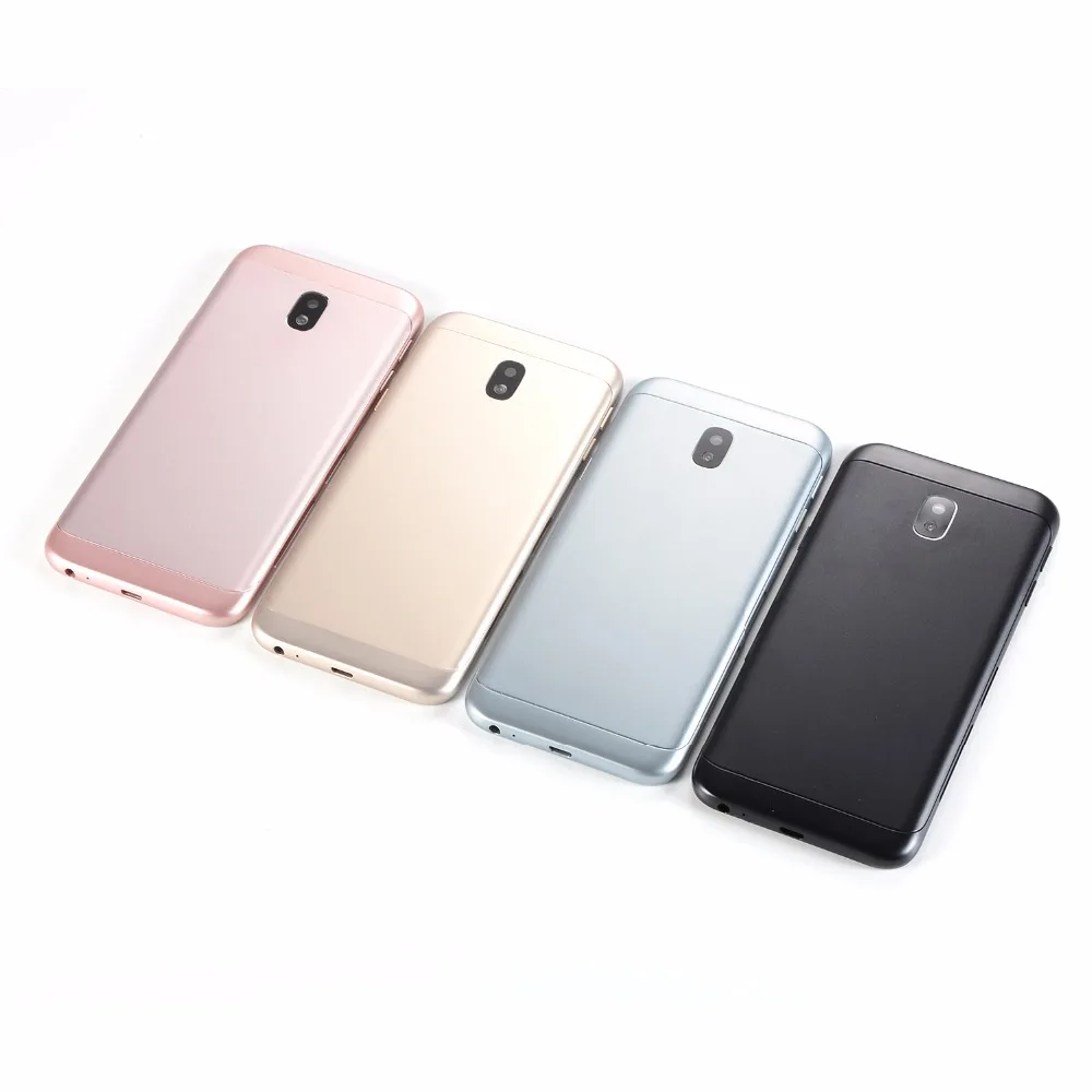 Для Samsung Galaxy J3 2017 Pro J330 J330F корпус средняя рамка Задняя крышка батареи|Корпусы и