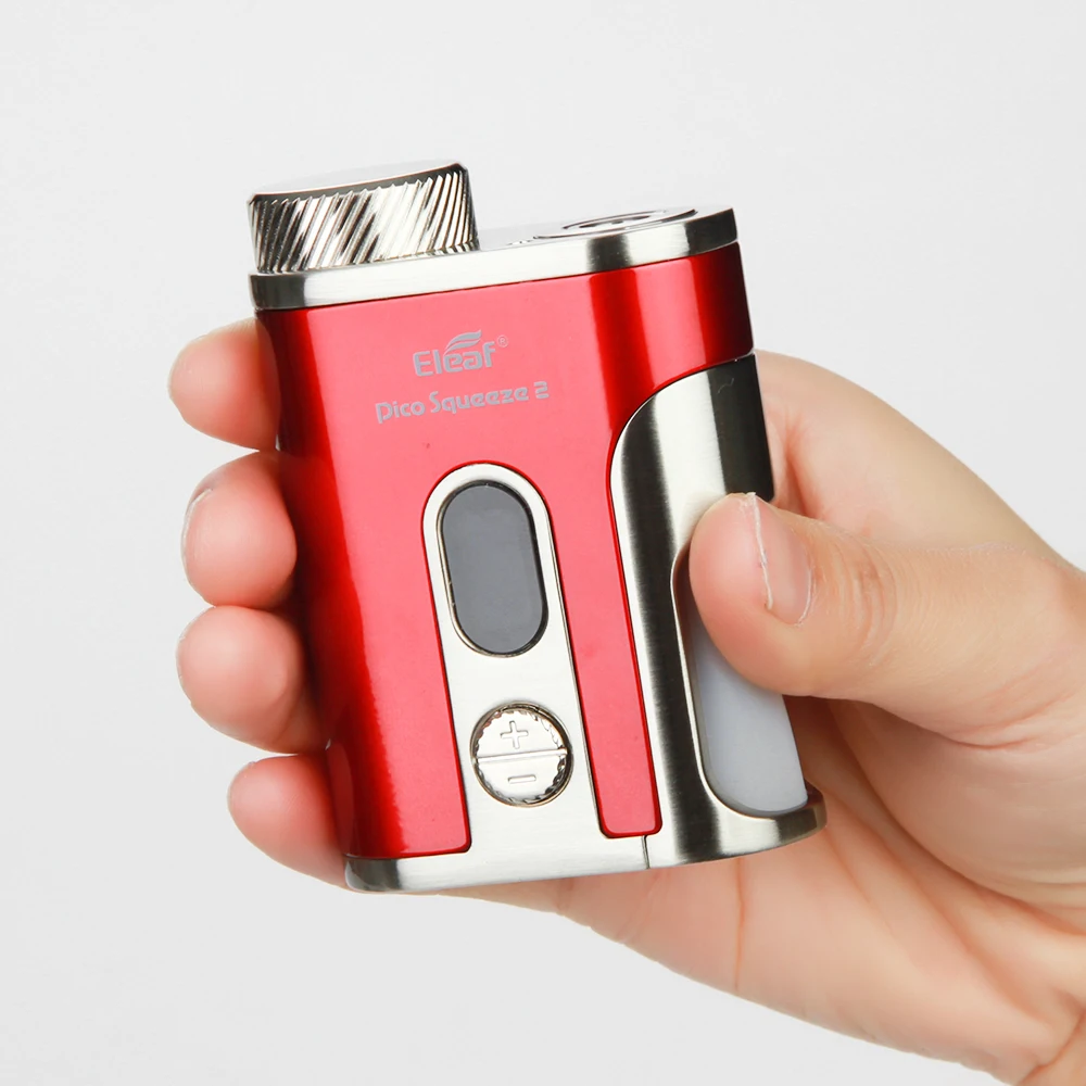 Eleaf IStick Pico Squeeze 2 TC боттомфидер-мод с 4000 мА/ч Батарея Max 100 W Выход &amp 8 мл Ёмкость блок