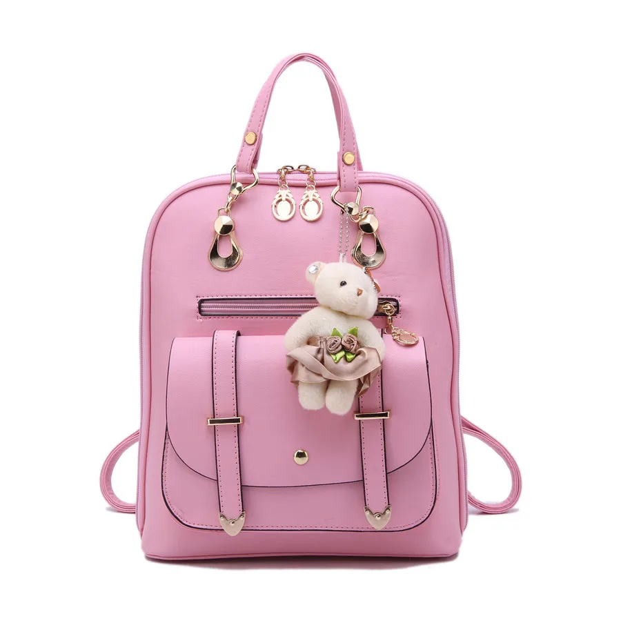 2021 женский рюкзак из искусственной кожи повседневный для студентов и