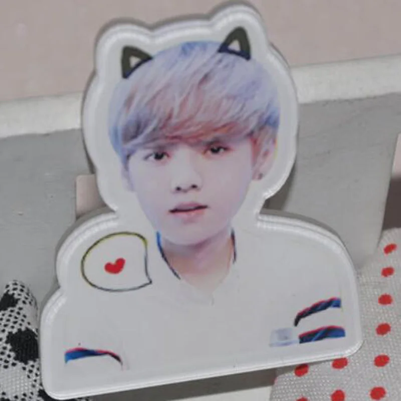 1 шт. Мультяшные милые забавные Броши EXO Oh Se Hun Luhan акриловые броши значок брошь для