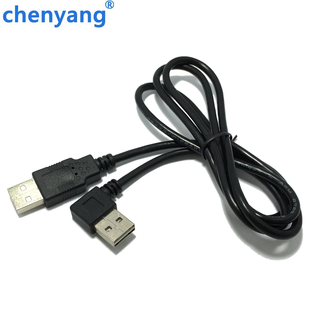 Высококачественный USB 2 0 кабель для передачи данных 100 см двусторонний дизайн
