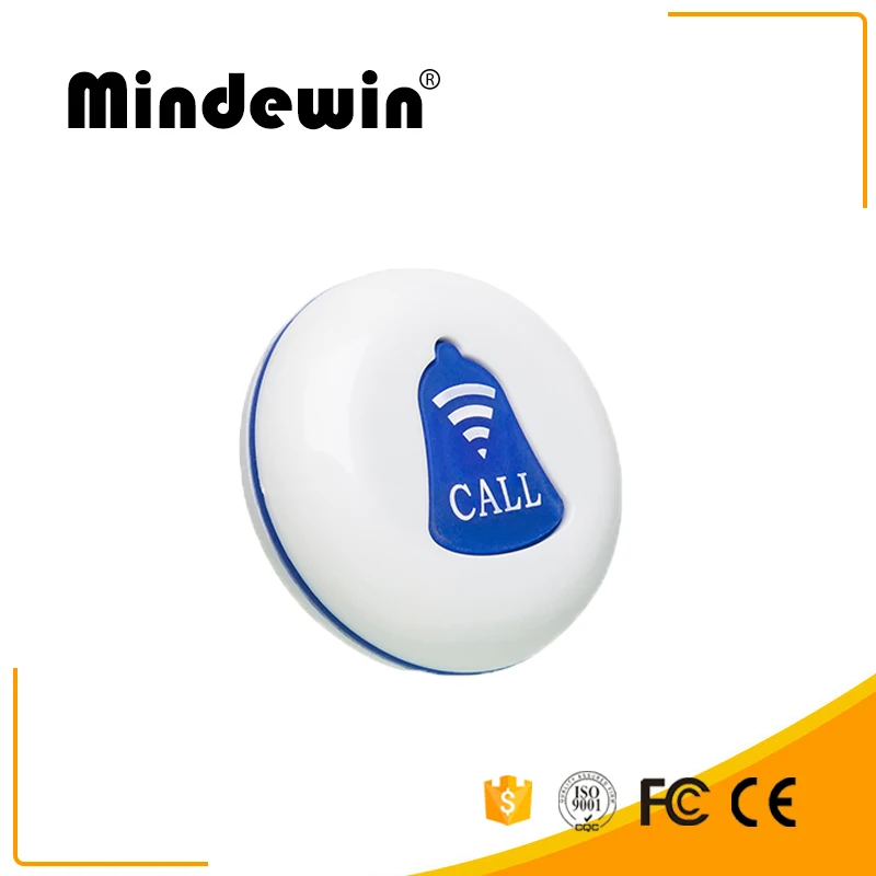 10 шт. беспроводная кнопка вызова Mindewin 433 МГц|call button|wireless pagerpager call |