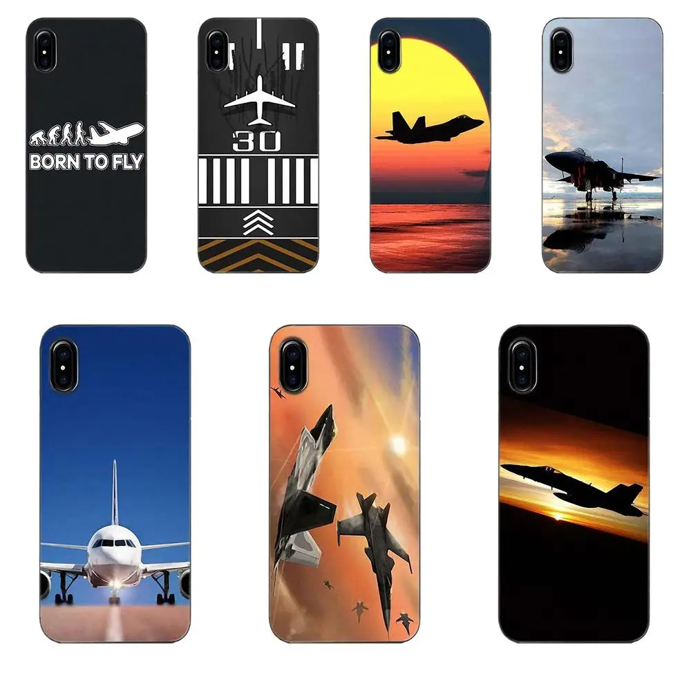 F22 самолет Fly для Huawei Honor 5A 5X 6A 6C 6X 7X 9 V8 V10 Mate 7 8 10 P9 P20 Pro Lite Mini Play Мягкий ТПУ новый стиль