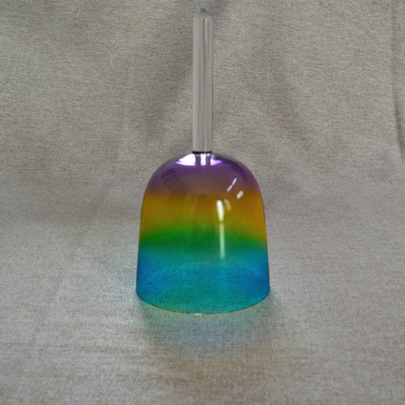 Хрустальная Поющая колокольчик HF 5 й Octave Rainbow для здоровья тела лечебный дух