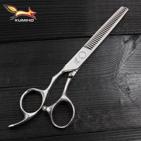 kumiho left handed hair thinning scissors professional hair scissors lefty thinning shears 6 inch high quality 440c hair cutter