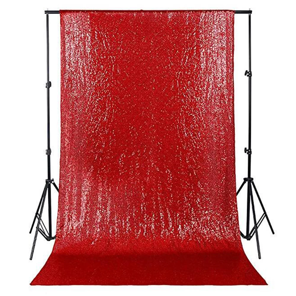 5FTx8FT красный блесток фоны ткань свадебные шторы фото фон блестящие Декорации для