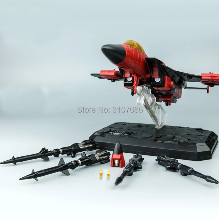 Трансформация G1 MP11 MP-11 STC Ramjet thandt Thunder Six Brother F15 Air-Craft Fighter сплав негабаритных фигурка Робот Игрушки