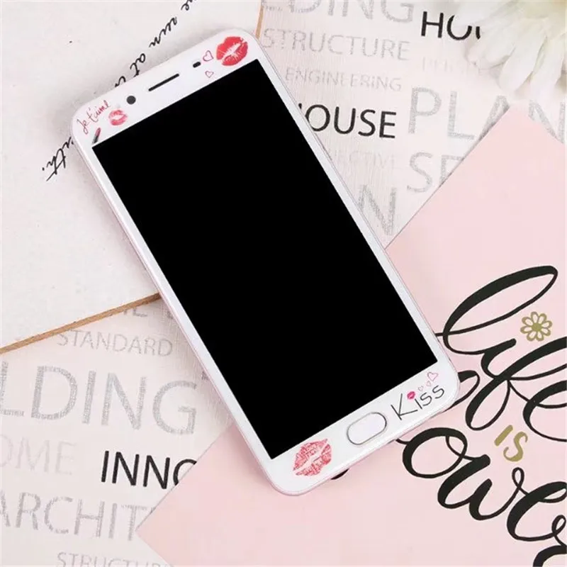 Screen Protector for OPPO R9s Ultra-thin Full Coverage Fiber protector Plus Cartoon Matte Front Free Ship | Мобильные телефоны и