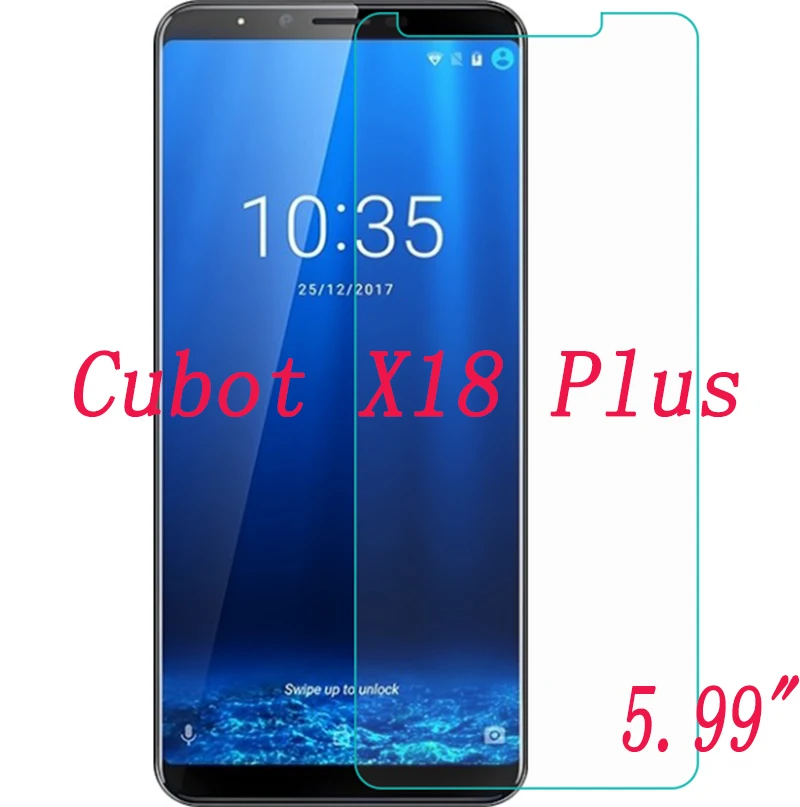 2 шт. новое защитное стекло для телефона Cubot X18 Plus 5 99 дюйма | Мобильные телефоны и
