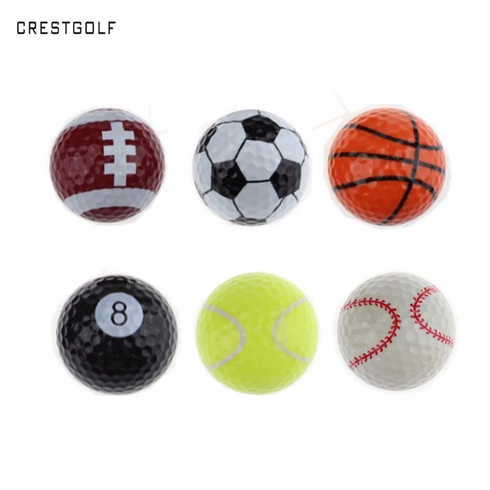 S Ballen Two Layer Golf Pelotas Assorted Golf Ball Driving Range Ball