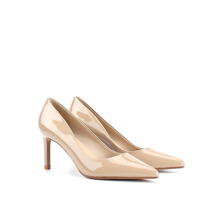 2020 из натуральной кожи Сапоги на высоком каблуке с острым носком женские