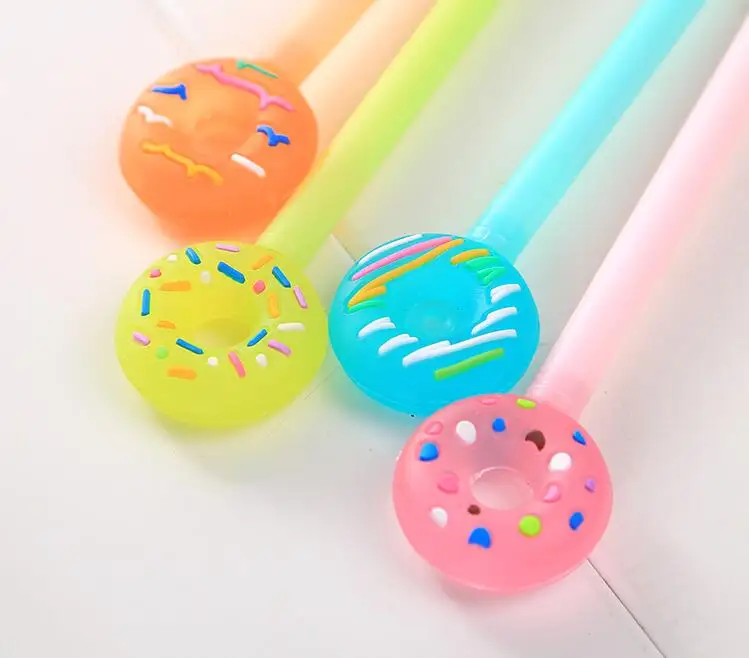 4X Kawaii Новинка полярный медведь с круговой гелевой чернильной ручкой рекламный