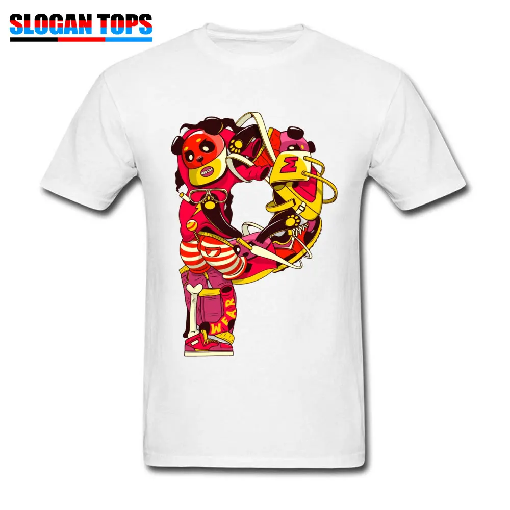 Swag футболка с P принтом Мужская в стиле хип хоп одежда для студентов