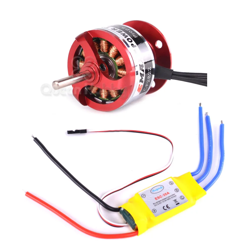 

CF2822 1200KV Outrunner мотор + ESC 30A для RC самолета вертолета самолета
